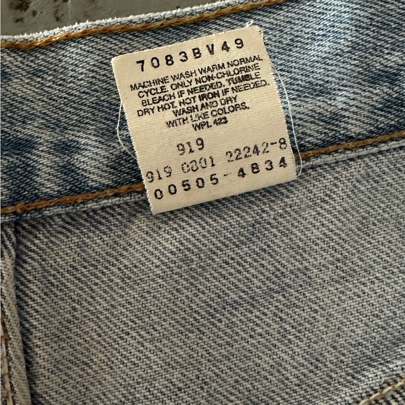Levi's Vintage 505 denim - Picture 3 of 8